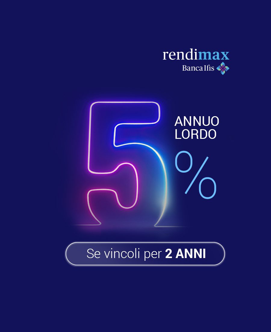 Rendimax Conto Deposito 5%